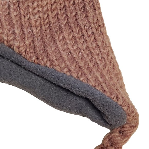 Wool Hat Beagle Design One Size Brown - Picture 5 of 5